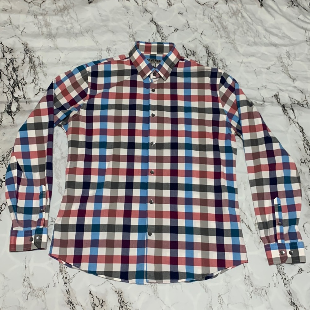 Express button up shirt